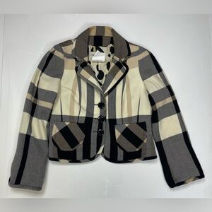 Weill Blazer Jacket Women Size 10 Multicolor